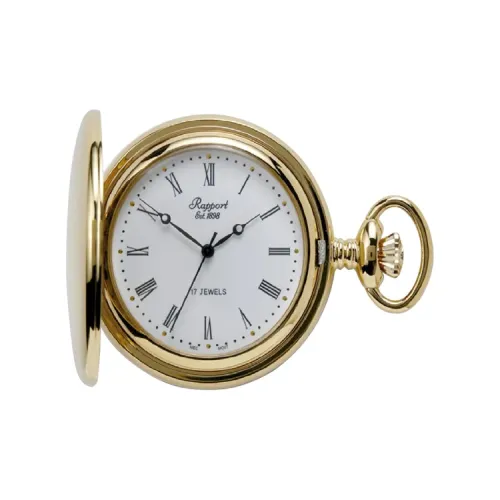RAPPORT Механический механизм карманный часы 48 мм унисекс белый
