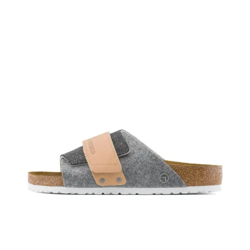 Concepts x Birkenstock Kyoto Слипоны Мужской Серый Черный