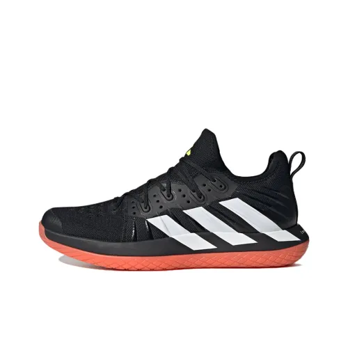 Adidas Stabil Next Gen Slip-Resistant Low Top Тренировочные Кроссовки Унисекс Черный Белый