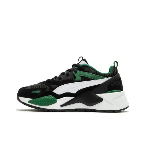 PUMA RS X Efekt Archiveremastered Low Топ Кэжуал Унисекс Черный Зеленый