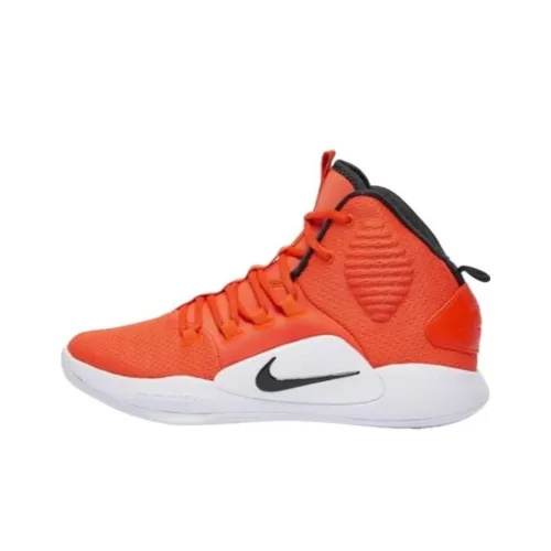 nike Hyperdunk X Амортизаторы Slip-resistant MID Баскетбольные кроссовки Мужской Апельсин