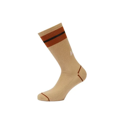 Ermenegildo Zegna 1 пачка Коричневый Мужской MID Носки до икры
