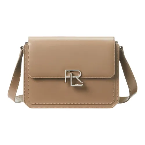 Polo Ralph Lauren Телячья кожа Сумка через плечо Стандартная Женская Тауповая