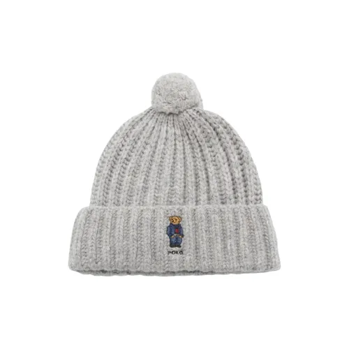 Polo Ralph Lauren Полиамид Полиамид Шапки-бини Женские Серый