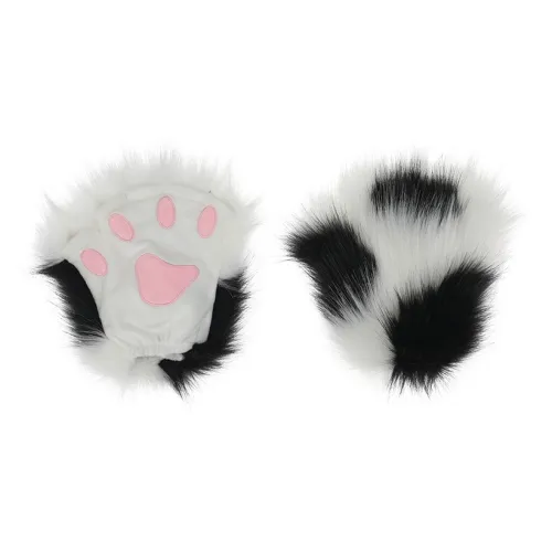 FREE RABBITⅡ Полиэфирный трикотаж Перчатки Женские