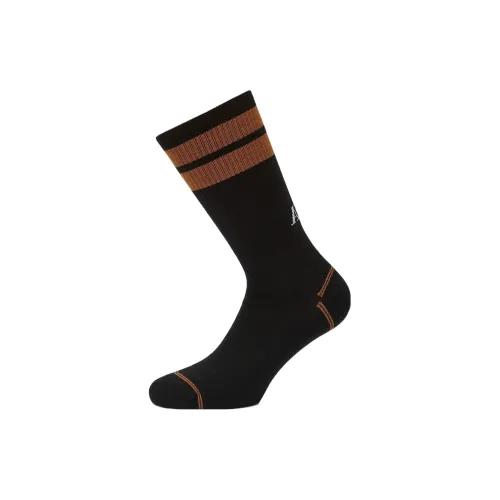 Ermenegildo Zegna 1 пачка черные мужские носки до икры