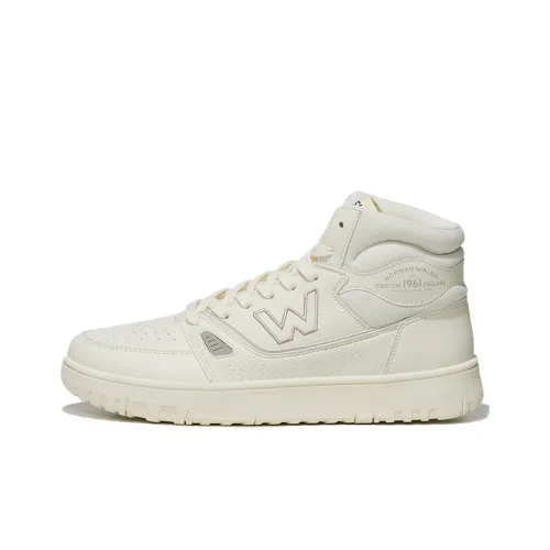 Norman Walsh Белый Кроссовки MID Топ Кроссовки для скейтбординга Унисекс Экрю
