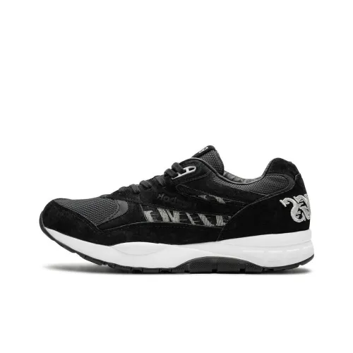 Reebok Ventilator Supreme CNL LA Устойчивый к истиранию Дышащие Низкие Беговые кроссовки Мужские Черные