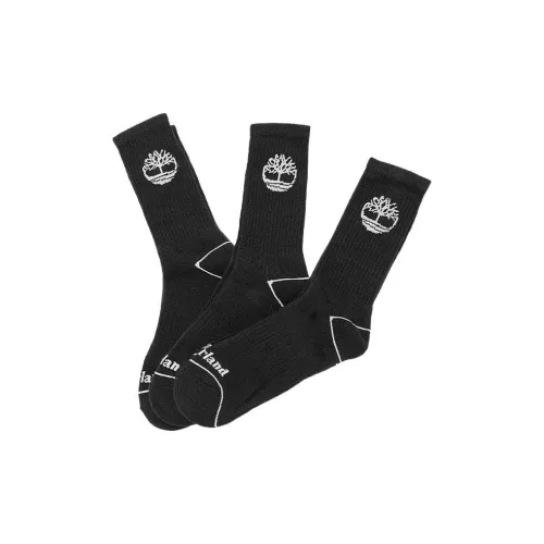 Timberland Носки до колена унисекс 3 упаковки черный