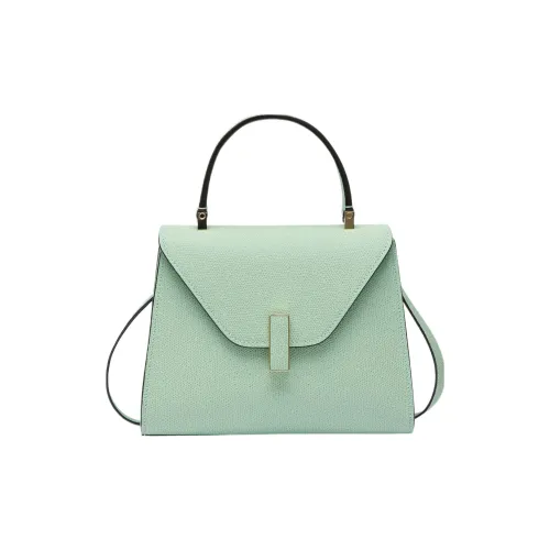 Valextra Iside Телячья кожа Сумка через плечо Сумка Мини Женская Аква Зеленый