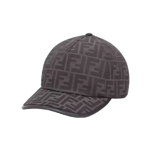 FENDI Головной УборБейсболка Из Ткани С Жаккардовым Узором FF
