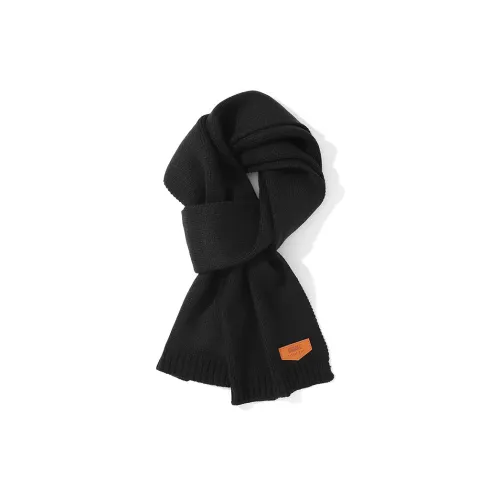 PEAK Акриловые Вязаные Шарфы Унисекс Многоцветные