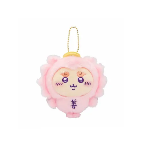 Chiikawa x Akuma Tenshi AKA Chan CHiiKAWA Ангел Демон Коллекция Куклы Плюшевый Брелок 12 см Рекомендуемая Высота