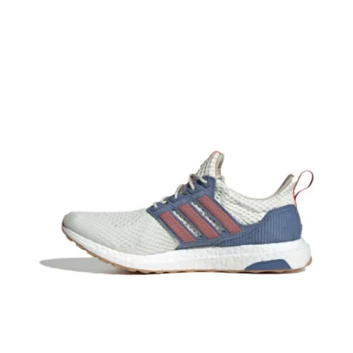 Adidas ULT Износостойкие Дышащие Низкие Беговые Кроссовки Мужские Бежево-Синие