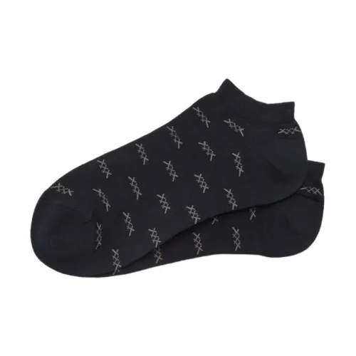 Ermenegildo Zegna 1 упаковка Морской синий Мужские носки