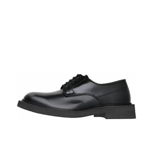 Bottega Veneta Повседневные кожаные туфли Low Top Черные Мужские
