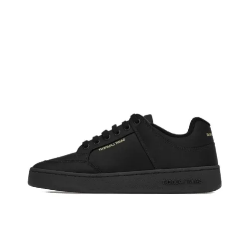 SAINT LAURENT Скейтборд Кроссовки Низкие Черные Женские