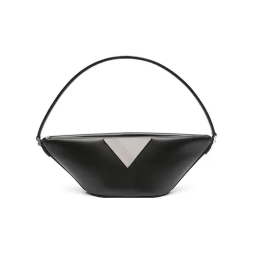 The Attico Телячья кожа Одно плечо Сумка Маленькая Женская Черная