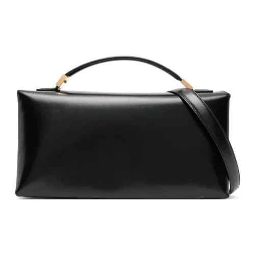 MARNI Телячья кожа Сумка Стандартная Женская Обсидиан Черный