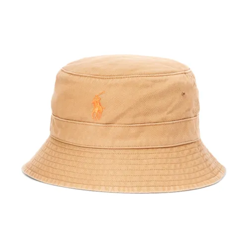 Polo Ralph Lauren Шляпы ведра Мужские Коричнево-желтые