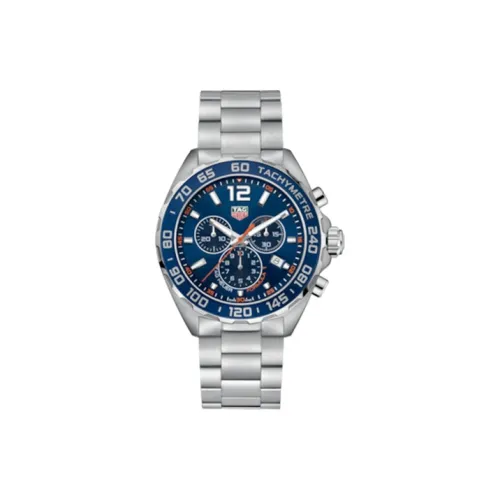 TAG HEUER Кварцевый механизм Мужские часы F1 Collection 43 мм Синий