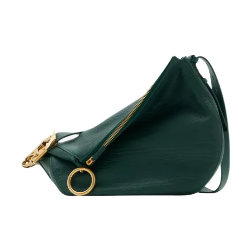 Burberry Телячья кожа Сумка через плечо Средняя Женская Лоза Зеленая