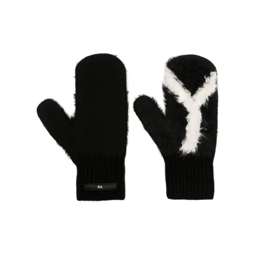 Y 3 Wool Knit Перчатки Женские Черные