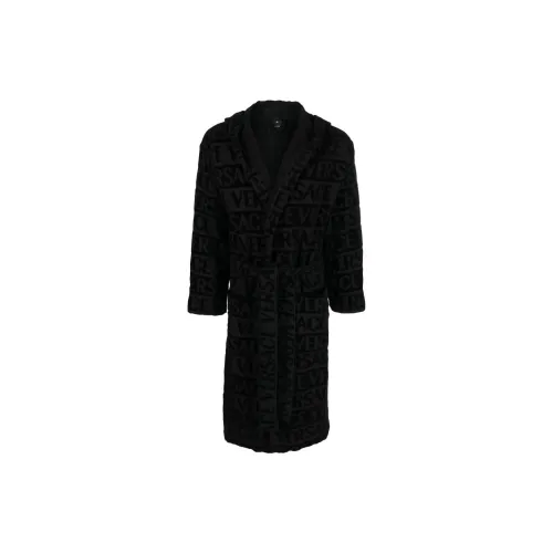 VERSACE FW23 Халаты Мужской Черный