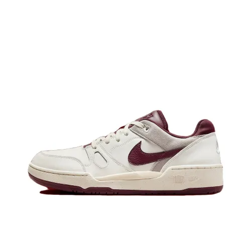 Nike Full Force Скейтборд Кроссовки Низкие Белые Красные Мужские