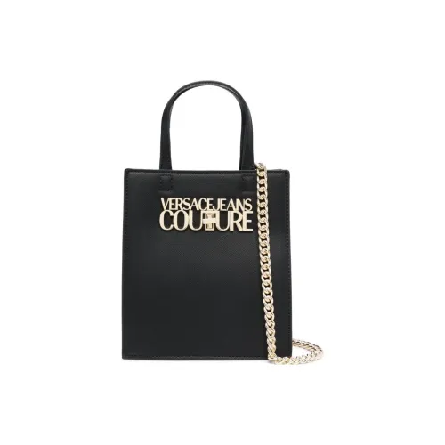 VERSACE JEANS COUTURE Полиэстер Сумка через плечо Сумка Обычная Женская Черная