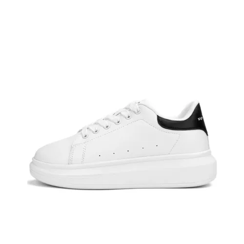 AGSDON Белые Низкие Кроссовки для Скейтбординга Женские