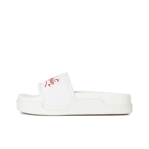 Christian Louboutin Слипоны Белый Мужской