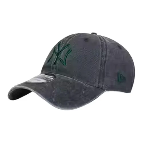 New Era Хлопковые кепки унисекс серые