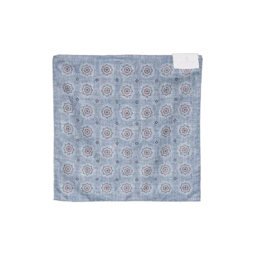 BRUNELLO CUCINELLI Шелковые шарфы Мужской Синий