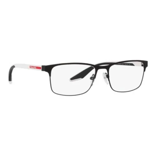 PRADA Титан Ацетат Нерегулярная форма Оправы для очков Мужской Белый