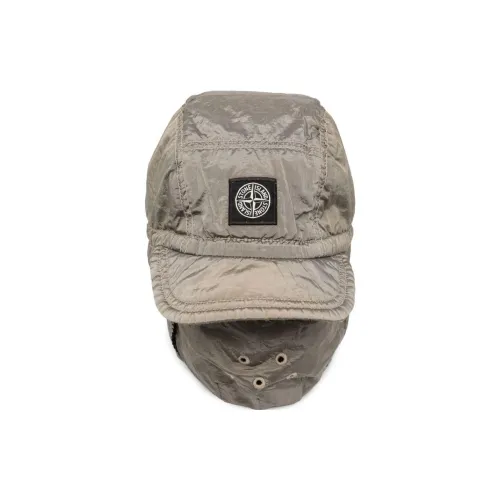 STONE ISLAND Хлопок Полиамид Полиэстер Шапки и Кепки Детские Серые