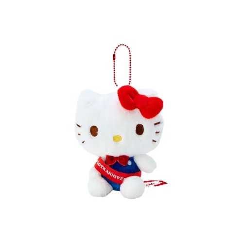 Санрио Hello Kitty 50th Anniversary Куклы Плюшевый Брелок 15 см Рекомендуемая Высота