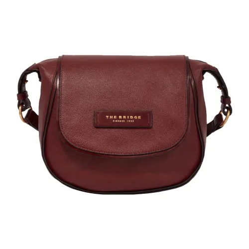THE BRIDGE Сумка через плечо из коровьей кожи женская красная