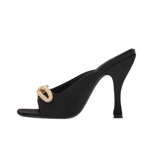 Ferragamo Слипоны Женские Черные