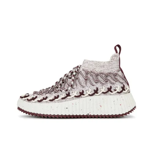 Chloe Nama MID Топ Повседневная обувь Женская Умбра