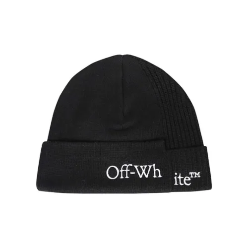 Off Белый Шапки-бини Мужской