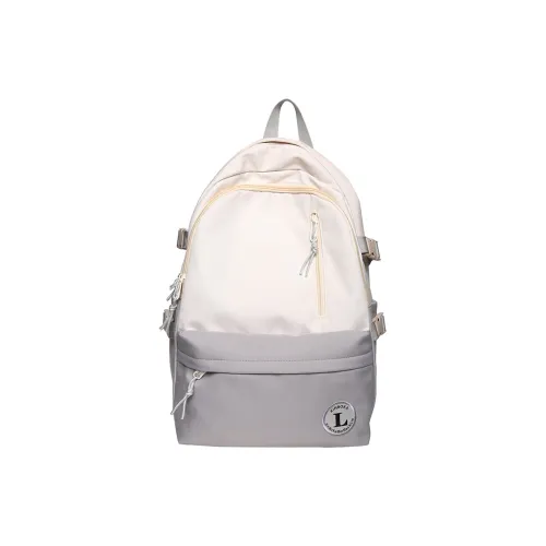 Deli Bear Нейлон Рюкзак Большой Унисекс Серый Черный Фиолетовый Зеленый