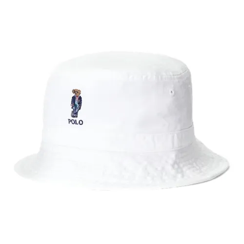 Polo Ralph Lauren Детские Белые Панамы из хлопка