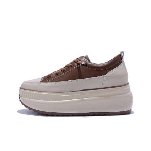 Junjali Slip-resistant Abrasion-resistant Lightweight Увеличивающий высоту Теплоизоляционный Низкий Топ Casual Женские