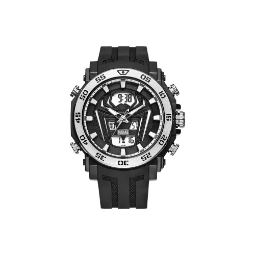 Марвел Электронный + Кварц Механизм Мужские Часы Hero Collection 52мм*52мм*16,5мм Черные