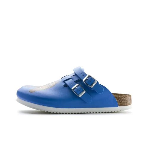 Birkenstock Домашние тапочки, синий, женские
