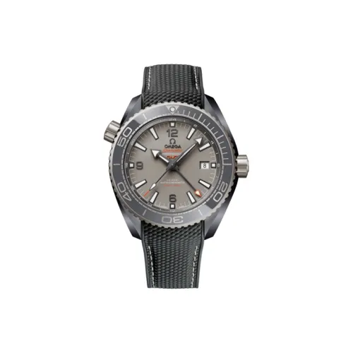 OMEGA Автоматический Механический Часы Мужские Seahorse Series Ocean Universe 45,5мм*17,4мм Серый