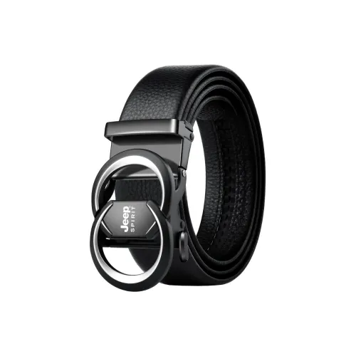 JEEP SPIRIT Автоматическая застежка роскошь элегантный ремни из коровьей кожи мужской ширина 3,5 см