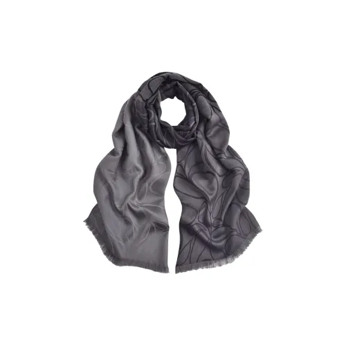 MARJAKURKI 100% овечья шерсть красный шарф женский