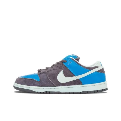 Nike Dunk SB 'Aqua Chalk' Амортизация Износостойкий Низкий Топ Скейтборд Кроссовки Мужские Синий Серый